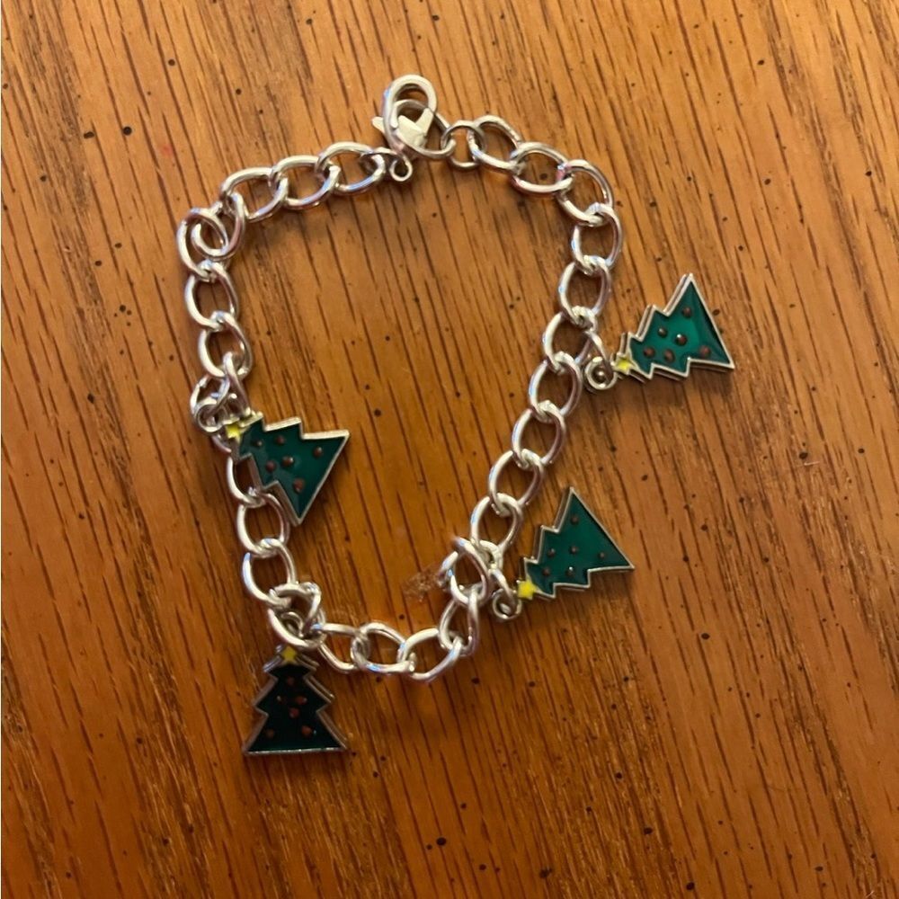 Macys Christmas tree bracelet